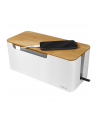 LOGILINK KAB0075 Cable box 320x140x130 mm Kolor: BIAŁY with bamboo lid - nr 23