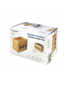 LOGILINK KAB0076 Cable box 255x140x165 mm bamboo - nr 13