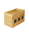 LOGILINK KAB0076 Cable box 255x140x165 mm bamboo - nr 17