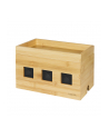 LOGILINK KAB0076 Cable box 255x140x165 mm bamboo - nr 19