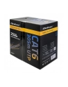 QOLTEC 50359 Kabel sieciowy skrętka UTP CAT6 305m PVC szary - nr 13