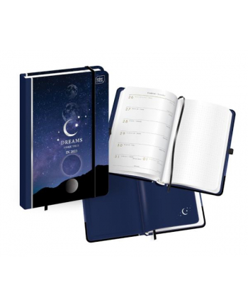 Kalendarz książka A5 192 metallic Galaxy Interdruk