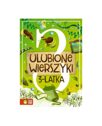 zielona sowa Książka Ulubione wierszyki 3-latka