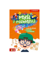 zielona sowa Książka Myśl i rozwiązuj. Łamigłówki i zabawy liczbowe - nr 1