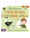 zielona sowa Książka Montessori. Ćwiczenia czterolatka - nr 1