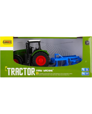 euro-trade Traktor z akcesoriami 499472 Mega Creative