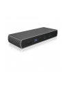 icybox Stacja dokująca IB-DK8801-TB4 Thunderbolt 4, 10w1, 100W,USB, 2,5GB LAN,Multi Display - nr 21