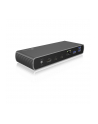 icybox Stacja dokująca IB-DK8801-TB4 Thunderbolt 4, 10w1, 100W,USB, 2,5GB LAN,Multi Display - nr 24