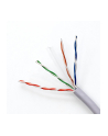 QOLTEC 50359 Kabel sieciowy skrętka UTP CAT6 305m PVC szary - nr 10