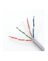 QOLTEC 50359 Kabel sieciowy skrętka UTP CAT6 305m PVC szary - nr 3