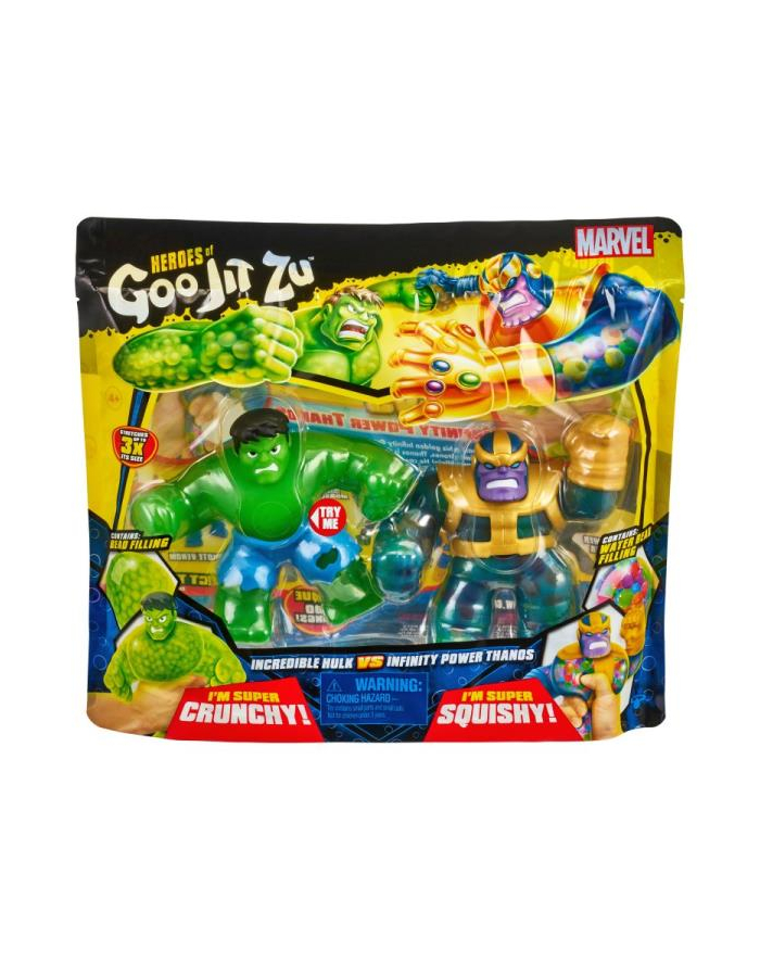 tm toys Goo Jit Zu Figurki Marvel Hero Hulk vs Thanos 41298 główny