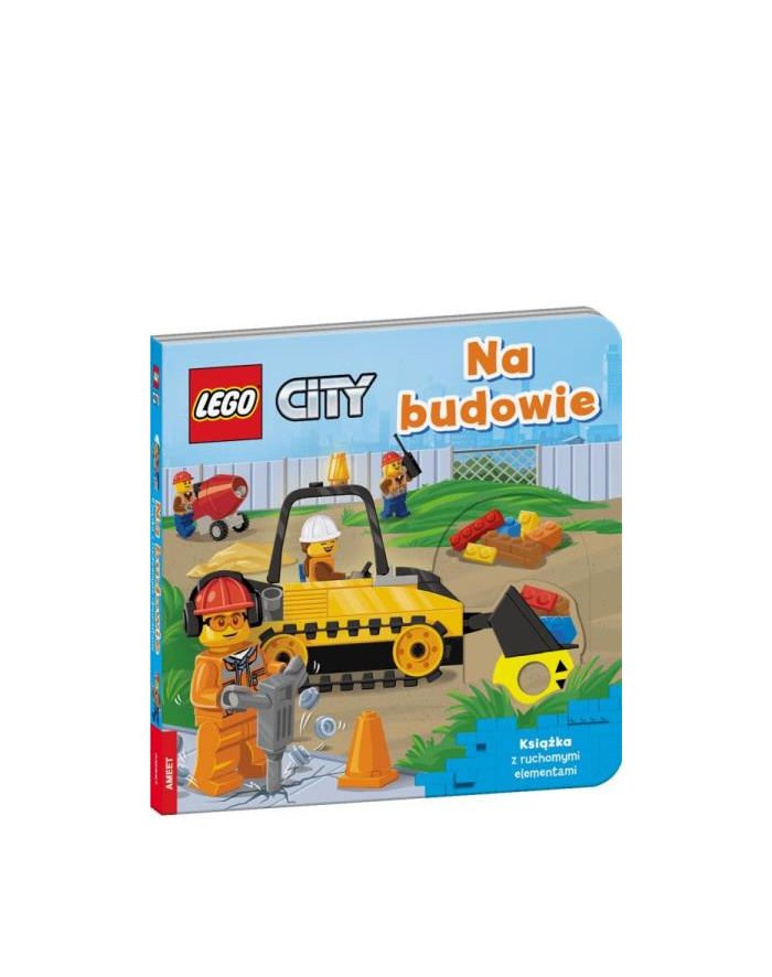 ameet Książka LEGO CITY. Na budowie. Książka z ruchomymi elementami PPS-6002 główny