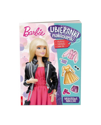 ameet Książka Barbie. Ubieranki naklejanki SDU-1107