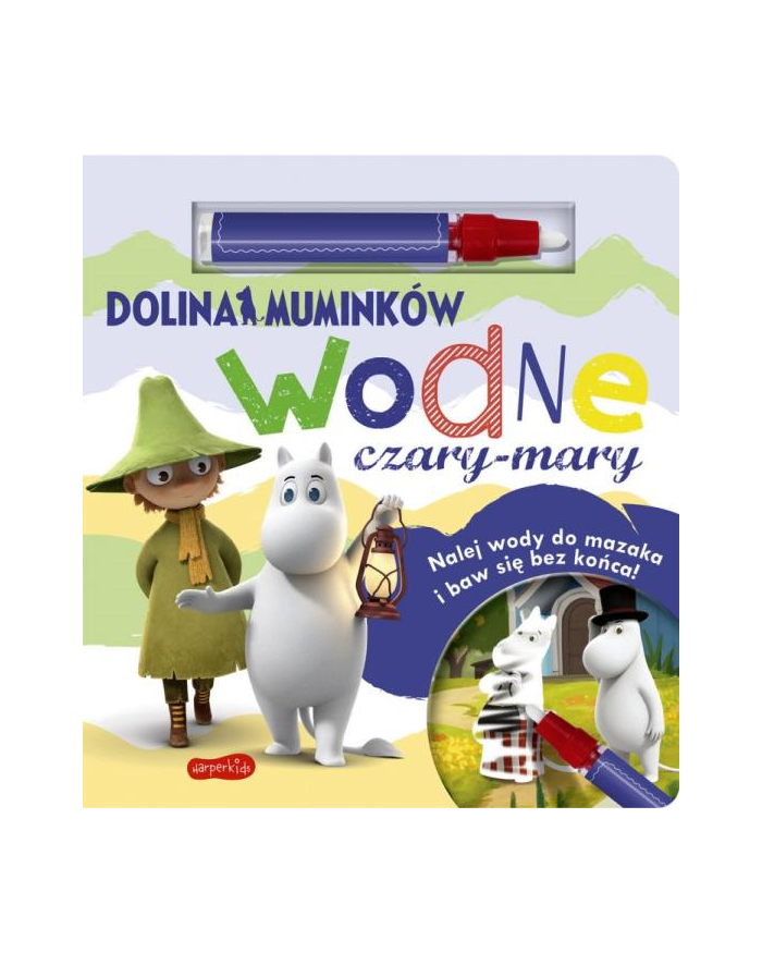 harpercollins Książka Dolina Muminków. Wodne czary-mary główny