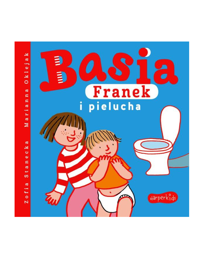 harpercollins Książka Basia, Franek i pielucha główny