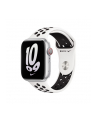 apple Pasek sportowy Nike w kolorze Summit White/czarnym do koperty 45 mm - nr 2