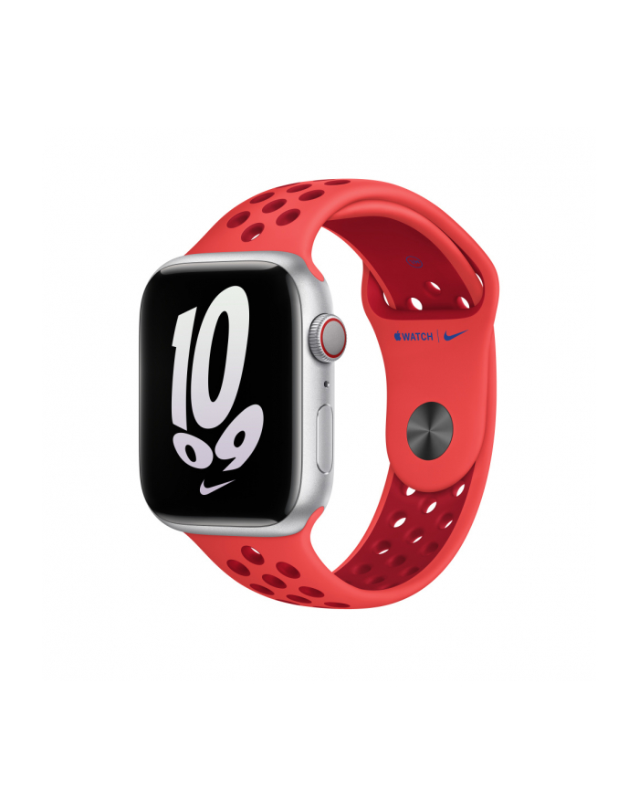 apple Pasek sportowy Nike w kolorze Bright Crimson/Gym Red do koperty 45 mm główny