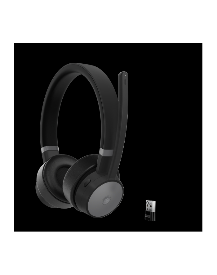 lenovo Bezprzewodowy zestaw słuchawkowy Go ANC (czarny) 4XD1C99221 główny