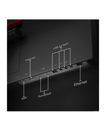 lenovo Monitor 39.7 ThinkVision P40w-20 Ultra-Wide Curved LCD 62DDGAT6(wersja europejska)