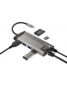 natec Stacja dokująca Multiport Fowler Plus USB-C PD, 3x USB 3.0, HDMI 4K, RJ45, SD, micro SD - nr 23