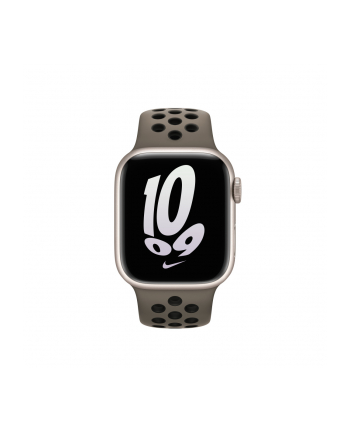 apple Pasek sportowy Nike w kolorze Olive Grey/czarnym do koperty 41 mm