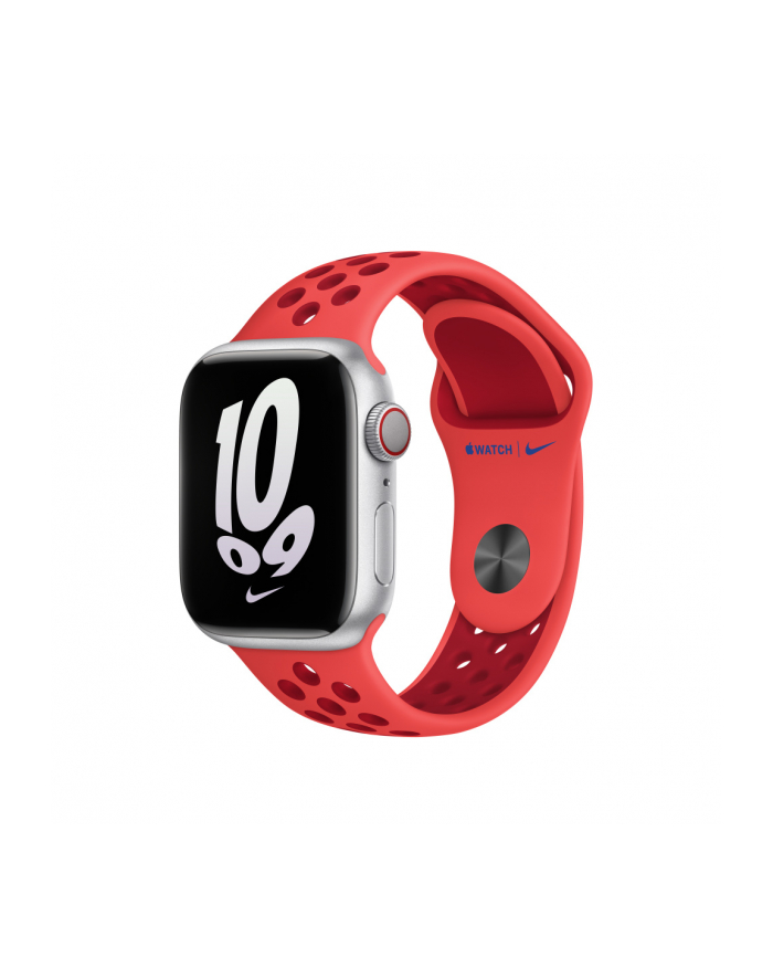 apple Pasek sportowy Nike w kolorze Bright Crimson/Gym Red do koperty 41 mm główny