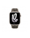 apple Pasek sportowy Nike w kolorze Olive Grey/czarnym do koperty 45 mm - nr 3