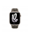 apple Pasek sportowy Nike w kolorze Olive Grey/czarnym do koperty 45 mm - nr 7
