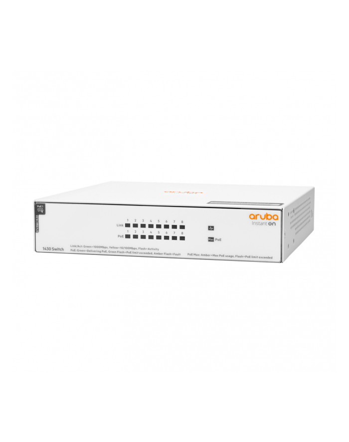 hewlett packard enterprise Przełącznik Switch ARUBA Instant On 1430 8x1GbE PoE R8R46A główny