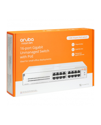 hewlett packard enterprise Przełącznik Switch ARUBA Instant On 1430 16x1GbE PoE  R8R48A nr 2