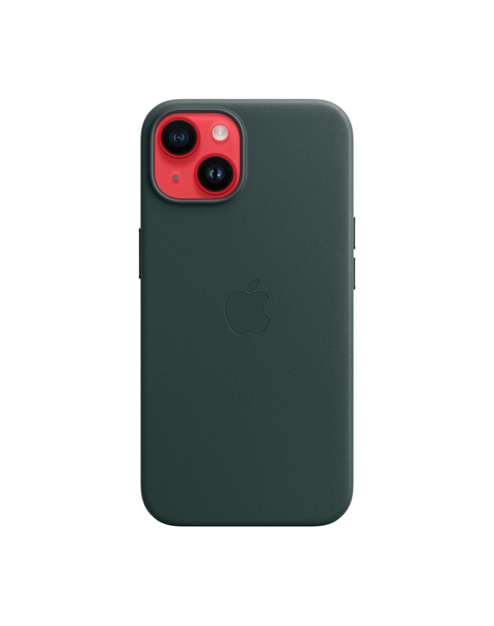 apple Etui skórzane z MagSafe do iPhone 14 - leśna zieleń główny