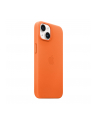 apple Etui skórzane z MagSafe do iPhone 14 - pomarańczowe - nr 14