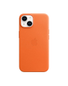 apple Etui skórzane z MagSafe do iPhone 14 - pomarańczowe - nr 19