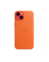 apple Etui skórzane z MagSafe do iPhone 14 - pomarańczowe - nr 5