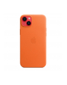 apple Etui skórzane z MagSafe do iPhone 14 Plus - pomarańczowe - nr 4