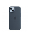 apple Etui silikonowe z MagSafe do iPhone 14 - sztormowy błękit - nr 22