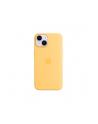 apple Etui silikonowe z MagSafe do iPhone 14 - bladożółte - nr 23