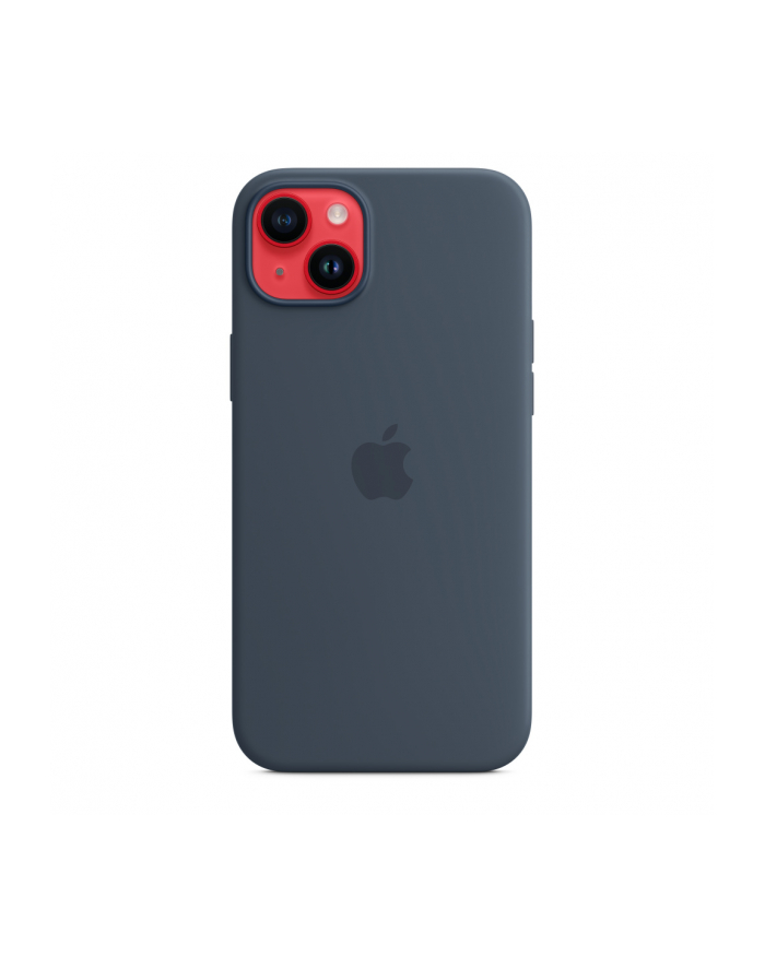 apple Etui silikonowe z MagSafe do iPhone 14 Plus - sztormowy błękit główny