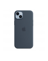 apple Etui silikonowe z MagSafe do iPhone 14 Plus - sztormowy błękit - nr 2