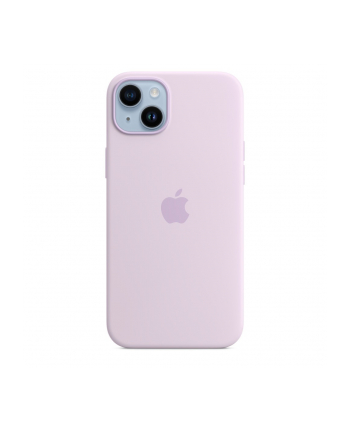 apple Etui silikonowe z MagSafe do iPhone 14 Plus - liliowe