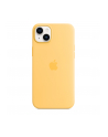 apple Etui silikonowe z MagSafe do iPhone 14 Plus - bladożółte - nr 10