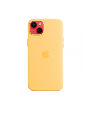 apple Etui silikonowe z MagSafe do iPhone 14 Plus - bladożółte