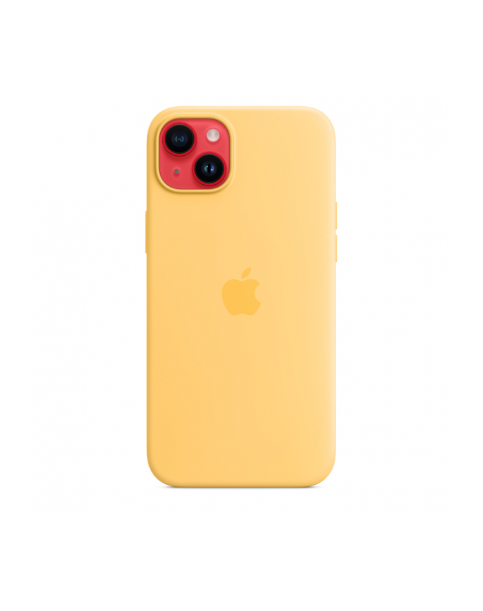 apple Etui silikonowe z MagSafe do iPhone 14 Plus - bladożółte główny
