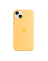 apple Etui silikonowe z MagSafe do iPhone 14 Plus - bladożółte - nr 17
