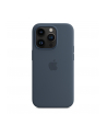 apple Etui silikonowe z MagSafe do iPhone 14 Pro - sztormowy błękit - nr 11