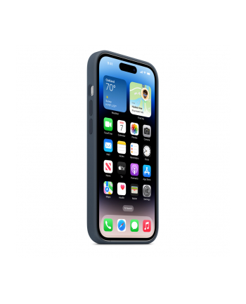 apple Etui silikonowe z MagSafe do iPhone 14 Pro - sztormowy błękit