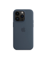 apple Etui silikonowe z MagSafe do iPhone 14 Pro - sztormowy błękit - nr 17