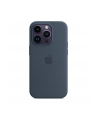 apple Etui silikonowe z MagSafe do iPhone 14 Pro - sztormowy błękit - nr 1