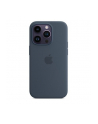 apple Etui silikonowe z MagSafe do iPhone 14 Pro - sztormowy błękit - nr 20