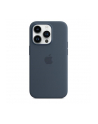apple Etui silikonowe z MagSafe do iPhone 14 Pro - sztormowy błękit - nr 7